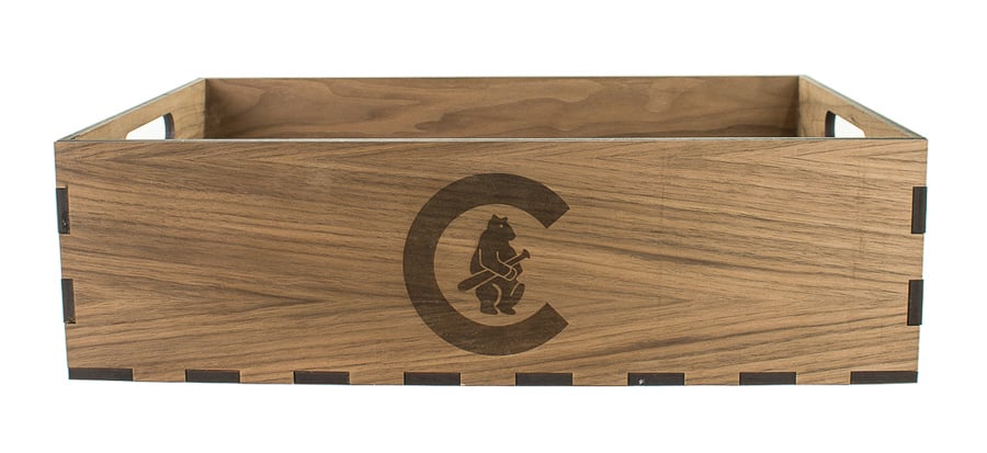 Custom Wood Serving Trays For The Chicago Cubs